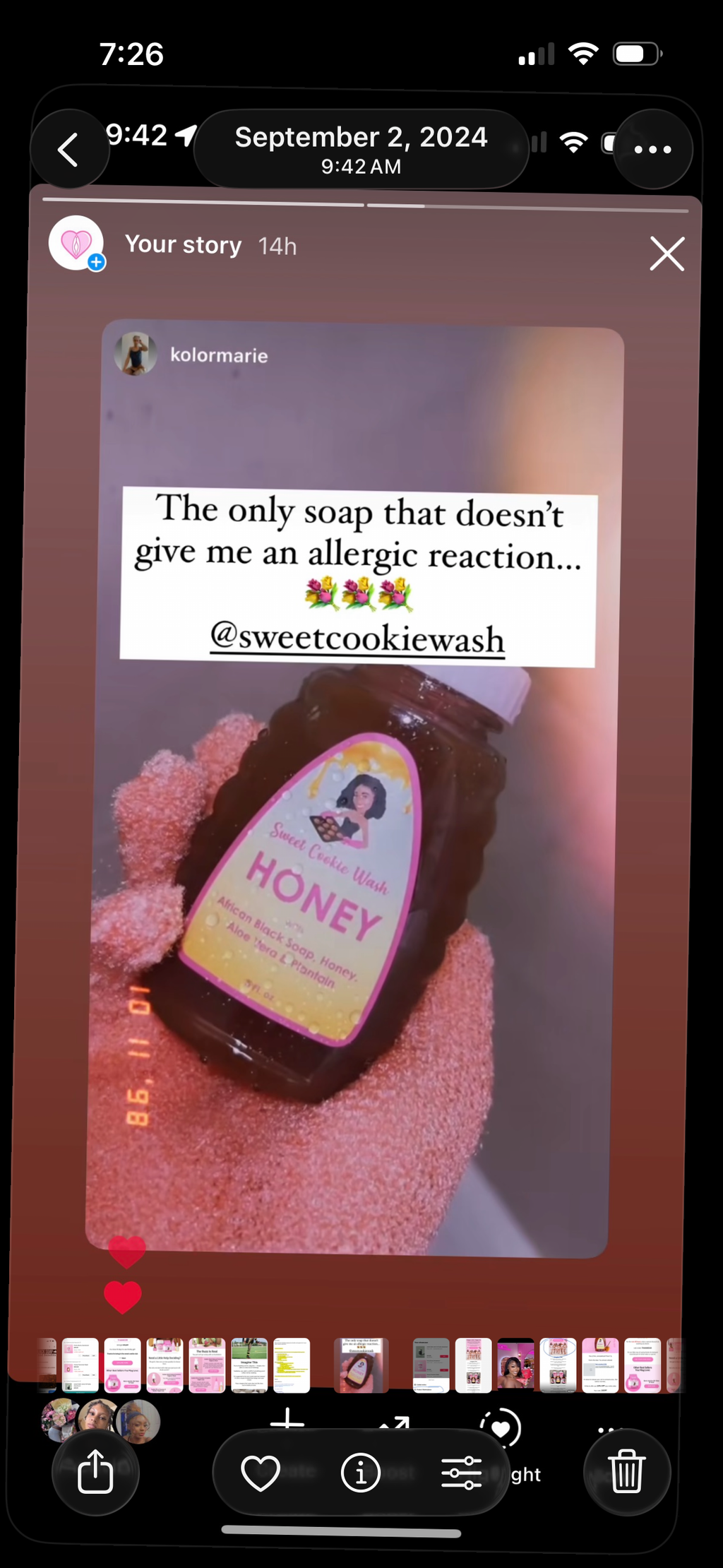 Honey Cookie Wash