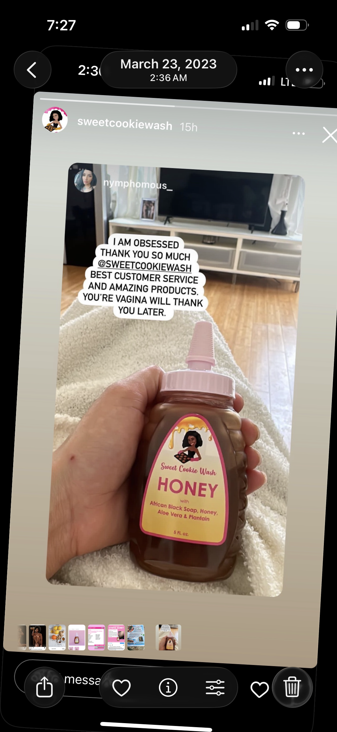 Honey Cookie Wash